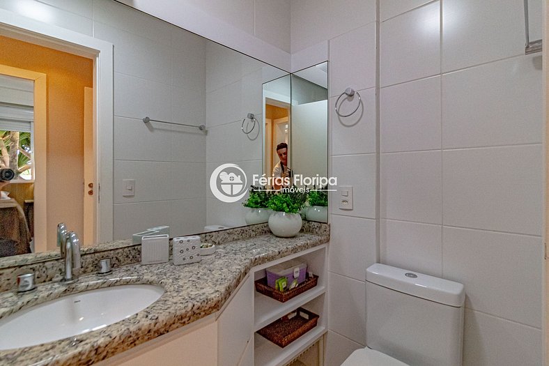 Apartamento 2 Quartos com Vista para Piscina - Pamplona Beac