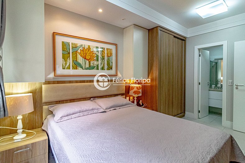 Apartamento 2 Quartos com Vista para Piscina - Pamplona Beac