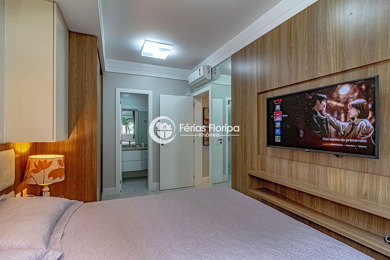 Apartamento 2 Quartos com Vista para Piscina - Pamplona Beac