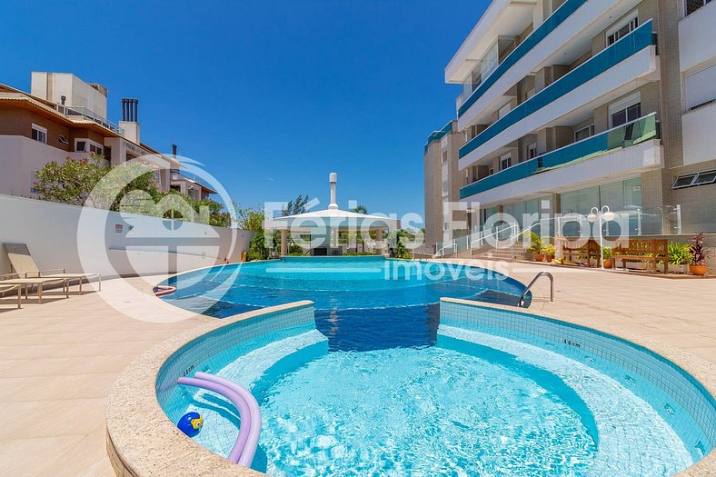 Apartamento 2 Quartos com Vista para Piscina - Pamplona Beac