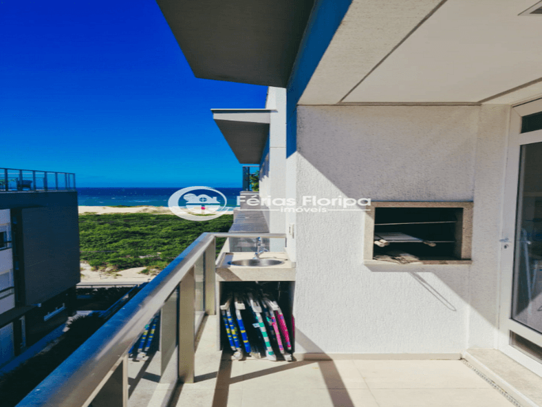 Apartamento DBeach com Vista para o mar 2 Quartos