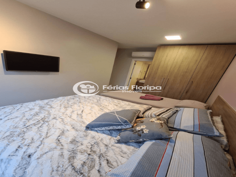 Apartamento DBeach com Vista para o mar 2 Quartos