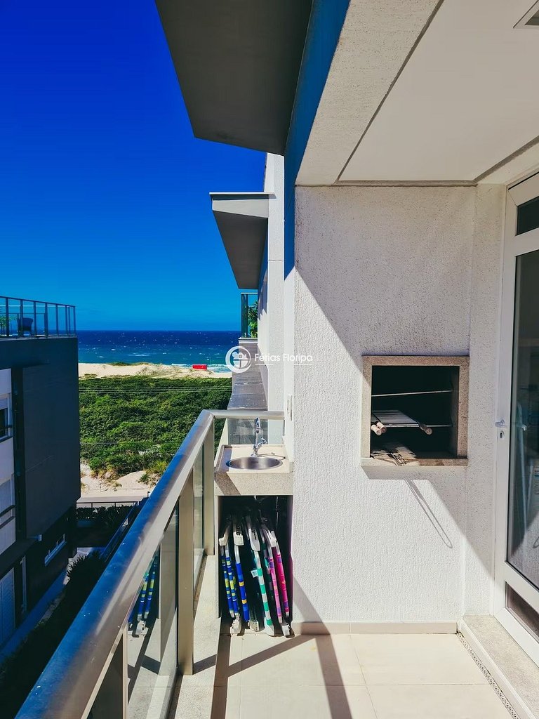 Apartamento DBeach com Vista para o mar 2 Quartos