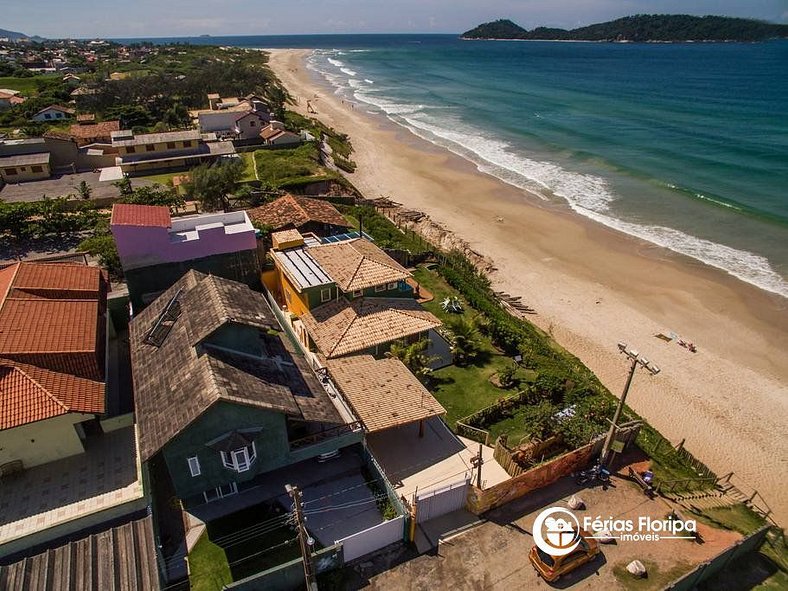 Casa 4 dormitórios frente mar com vista pra ilha do Campeche