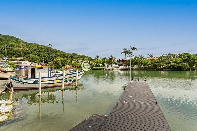 Casa 5 Quartos no Canal da barra da lagoa, Traga seu jetski