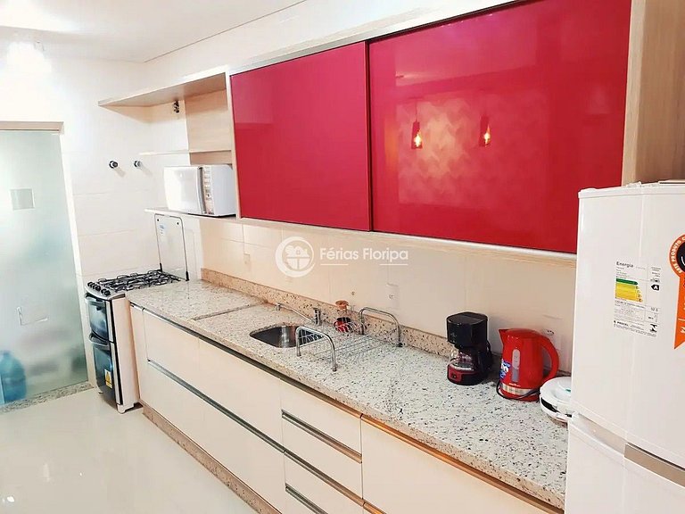 Lindo apartamento de Frente pro Mar e Vista para Ilha do Cam